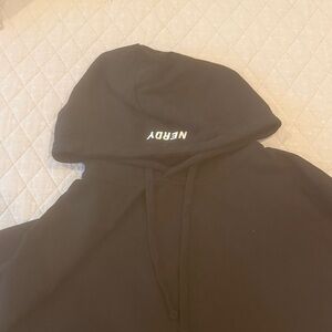 Black Sweatshirt with Fun Graphic